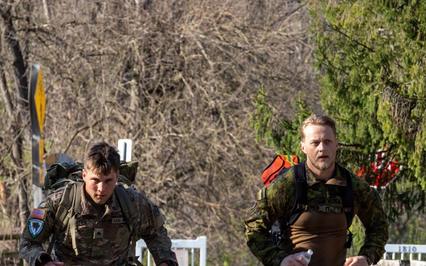 2026 Maryland State Best Warrior Competition Norwegian Foot March