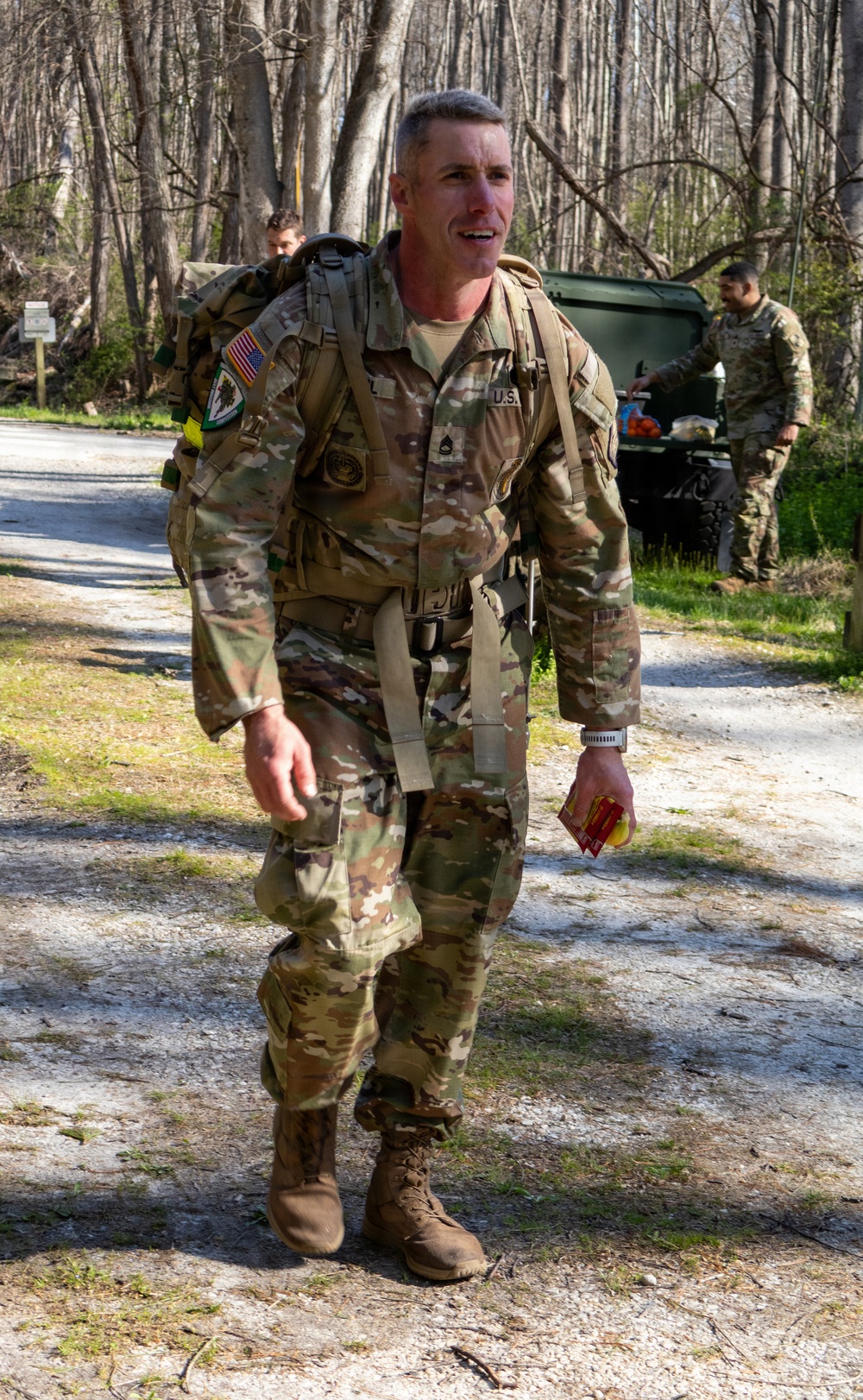 2026 Maryland State Best Warrior Competition Norwegian Foot March