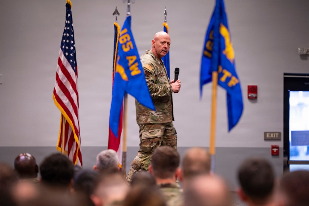 165th Airlift Wing Enlisted All-Call