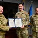 Master Sgt. Cameron Crawford Promoted at Tinker Air Force Base