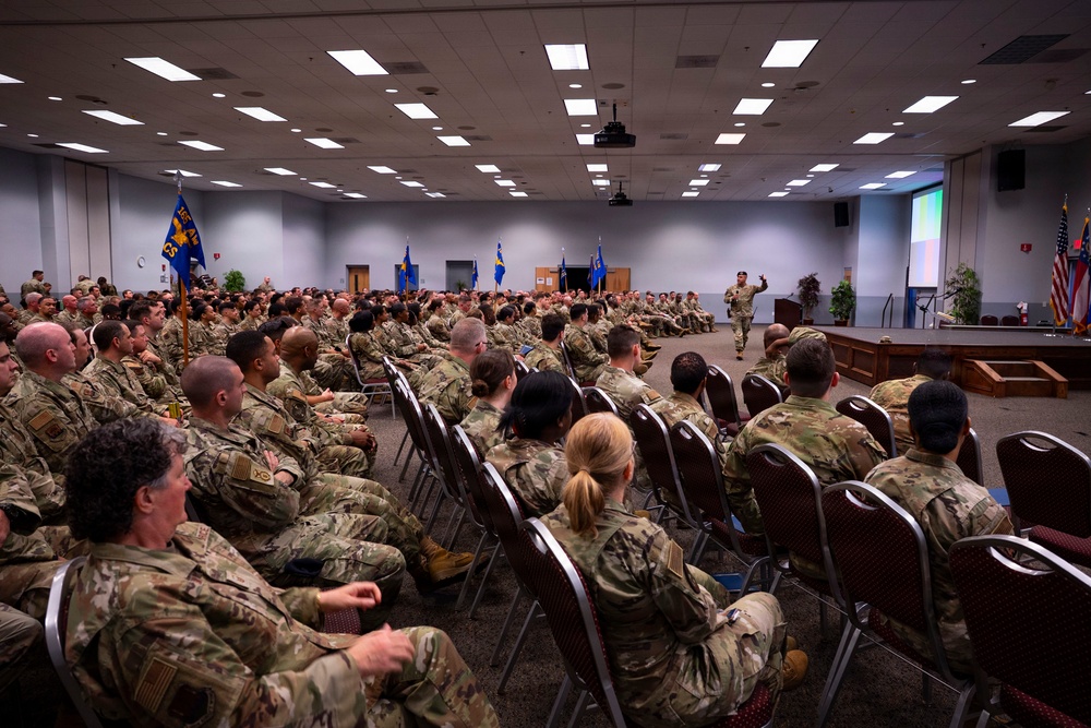Georgia National Guard SEL host enlisted All-Call at 165th Airlift Wing