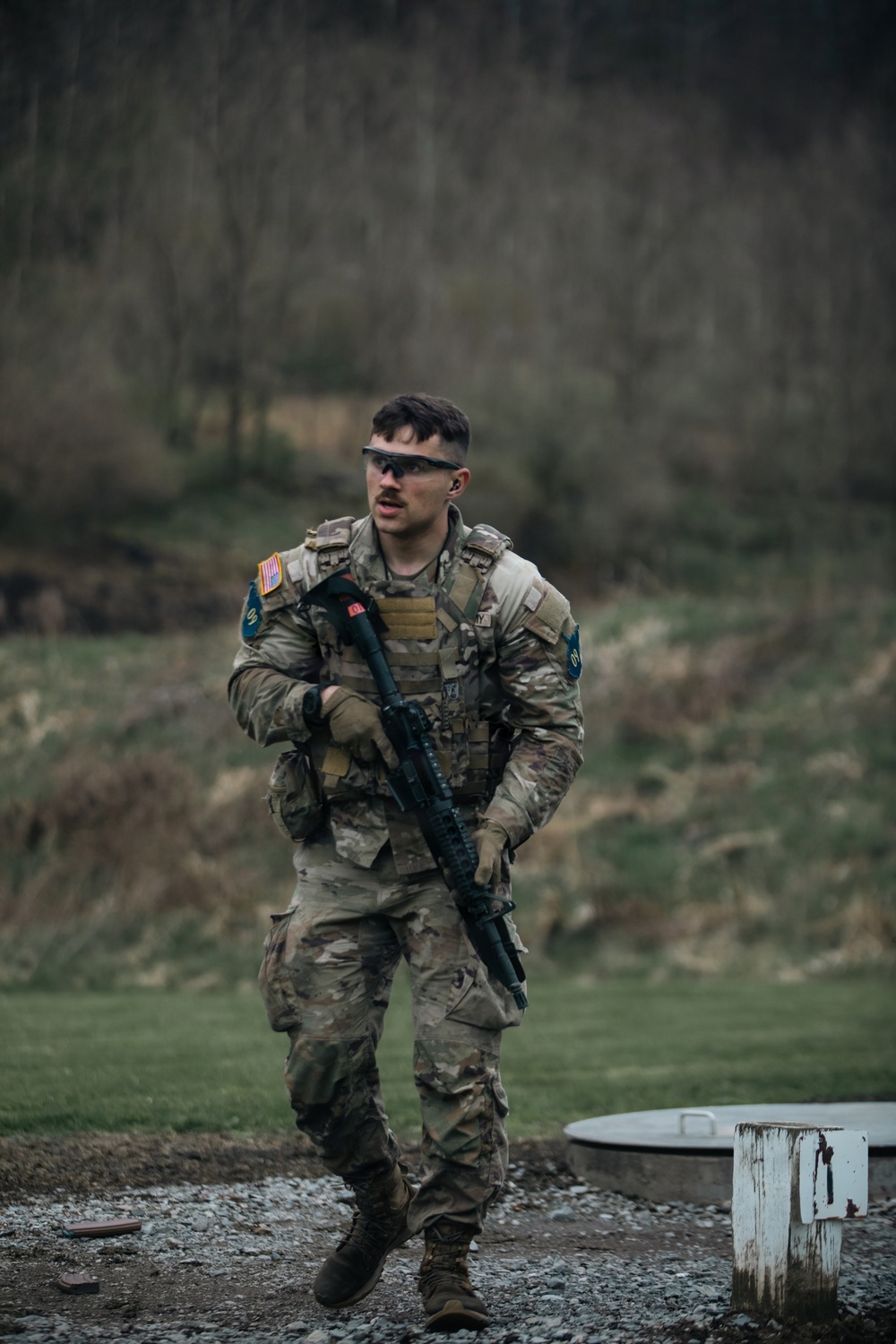 WVNG, DCNG Soldiers Compete in Best Warrior Competition at Camp Dawson, WV.