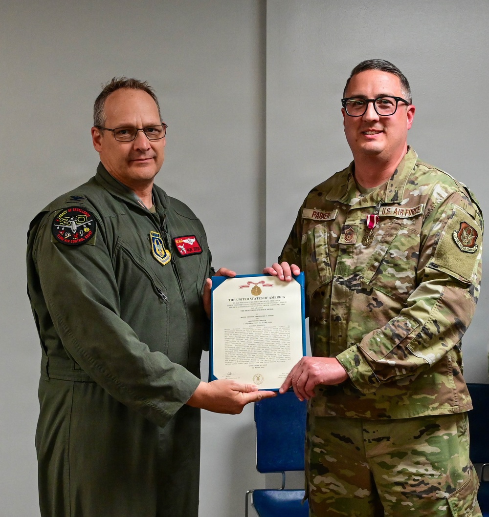 Airmen Recognized with Meritorious Service and Commendation Medals at Tinker Air Force Base