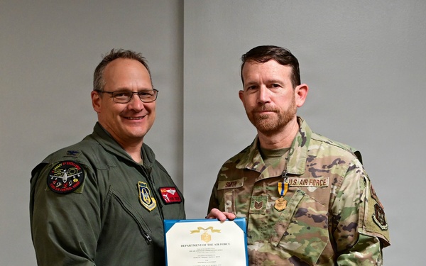 Airmen Recognized with Meritorious Service and Commendation Medals at Tinker Air Force Base