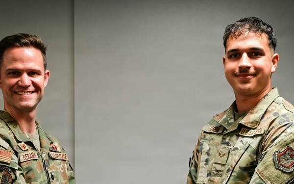 513th Aircraft and Maintenance Squadrons Recognize Quarterly Award Winners at Tinker Air Force Base