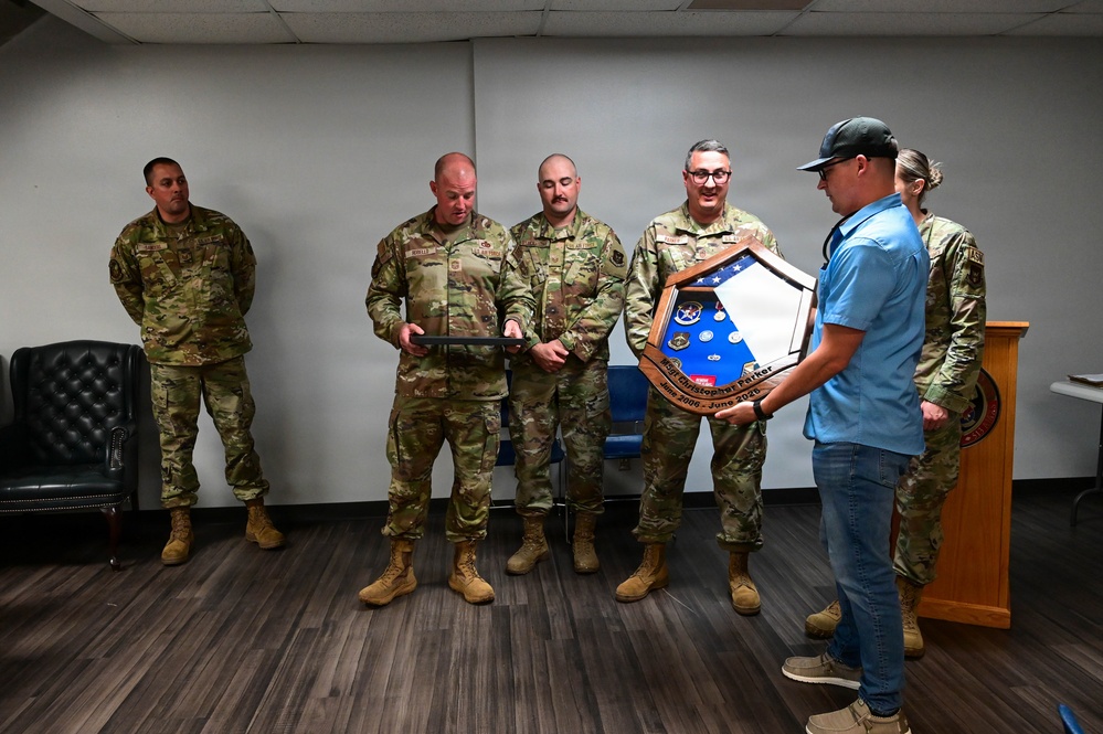 Master Sgt. Christopher Parker Retires After Distinguished Service at Tinker Air Force Base