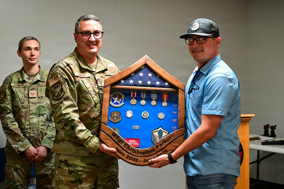 Master Sgt. Christopher Parker Retires After Distinguished Service at Tinker Air Force Base