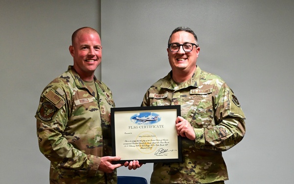 Master Sgt. Christopher Parker Retires After Distinguished Service at Tinker Air Force Base