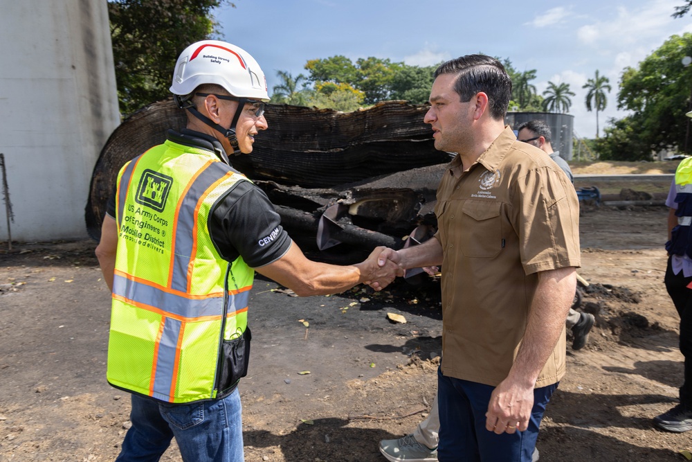 Joint Engineering Effort Assesses Bridge of the Americas in Panama