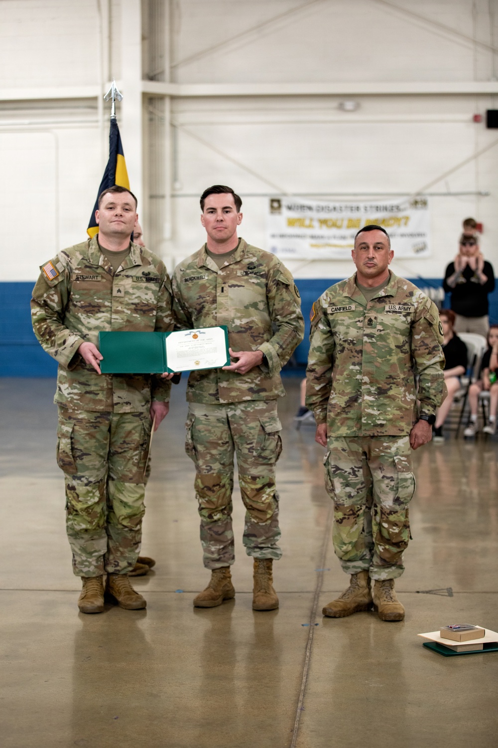 301st HHD recognizes Soldiers
