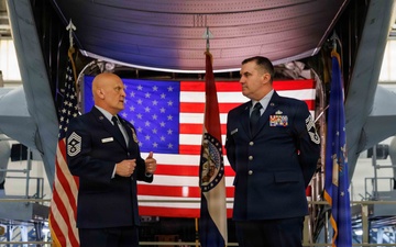 Chief Master Sgt. Daniel Mears Promotion Ceremony