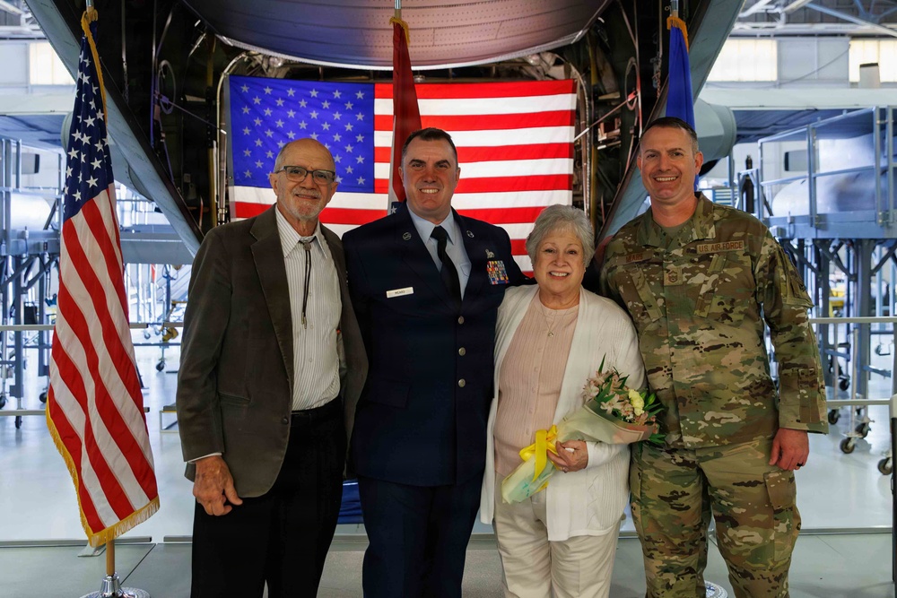 Chief Master Sgt. Daniel Mears Promotion Ceremony