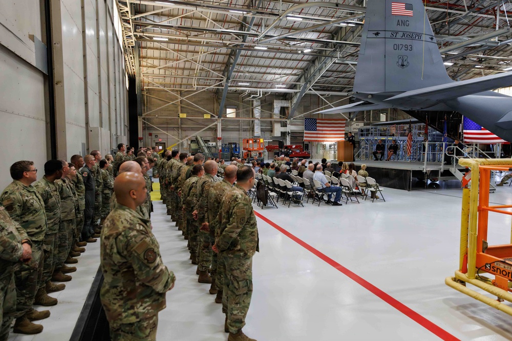 Chief Master Sgt. Daniel Mears Promotion Ceremony