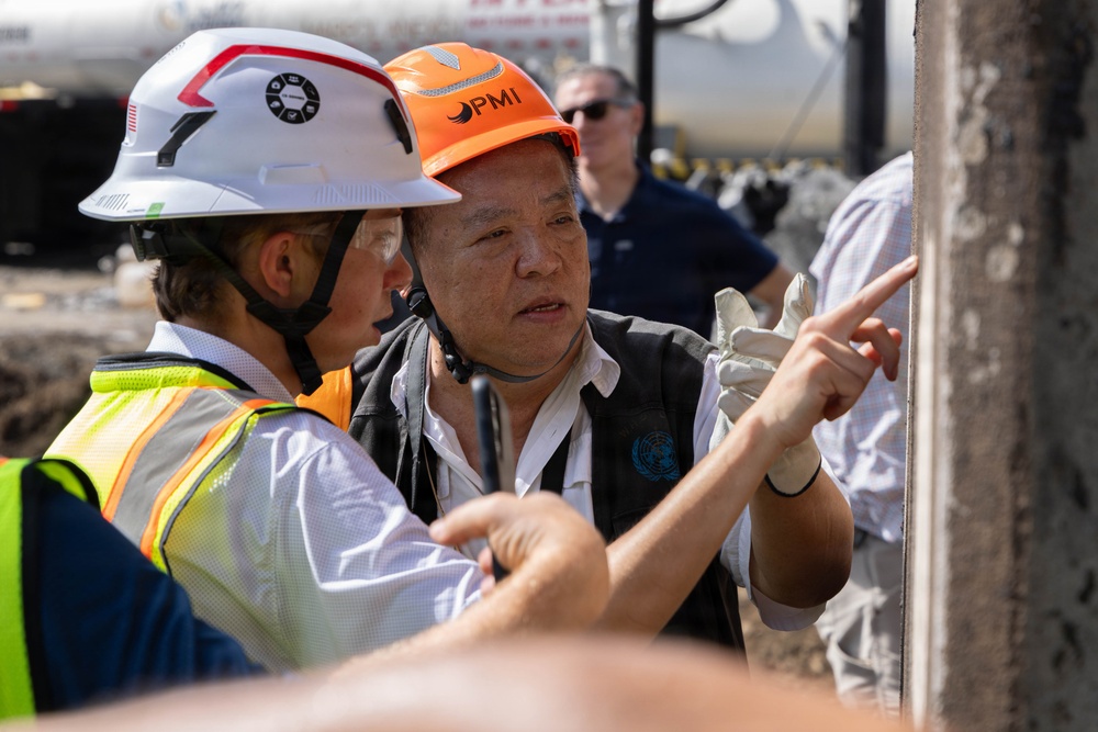 Joint Engineering Effort Assesses Bridge of the Americas in Panama