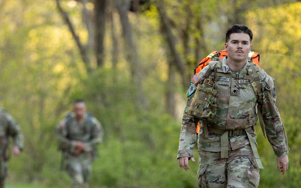 2026 Maryland State Best Warrior Competition Norwegian Foot March