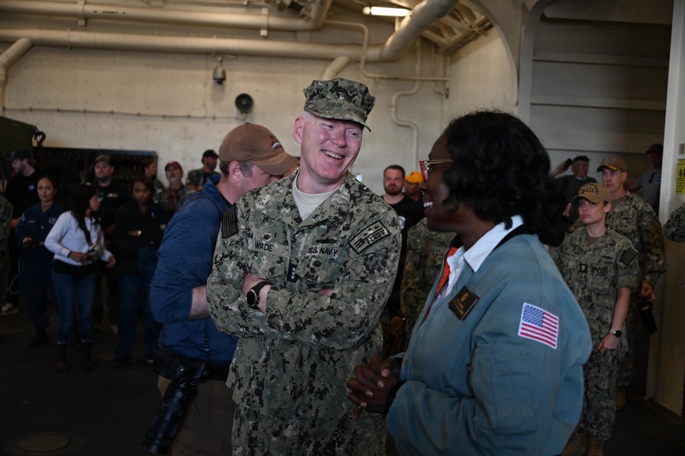USS John P. Murtha Returns to San Diego following Recovery of NASA’s Artemis II  Crew and Space Capsule