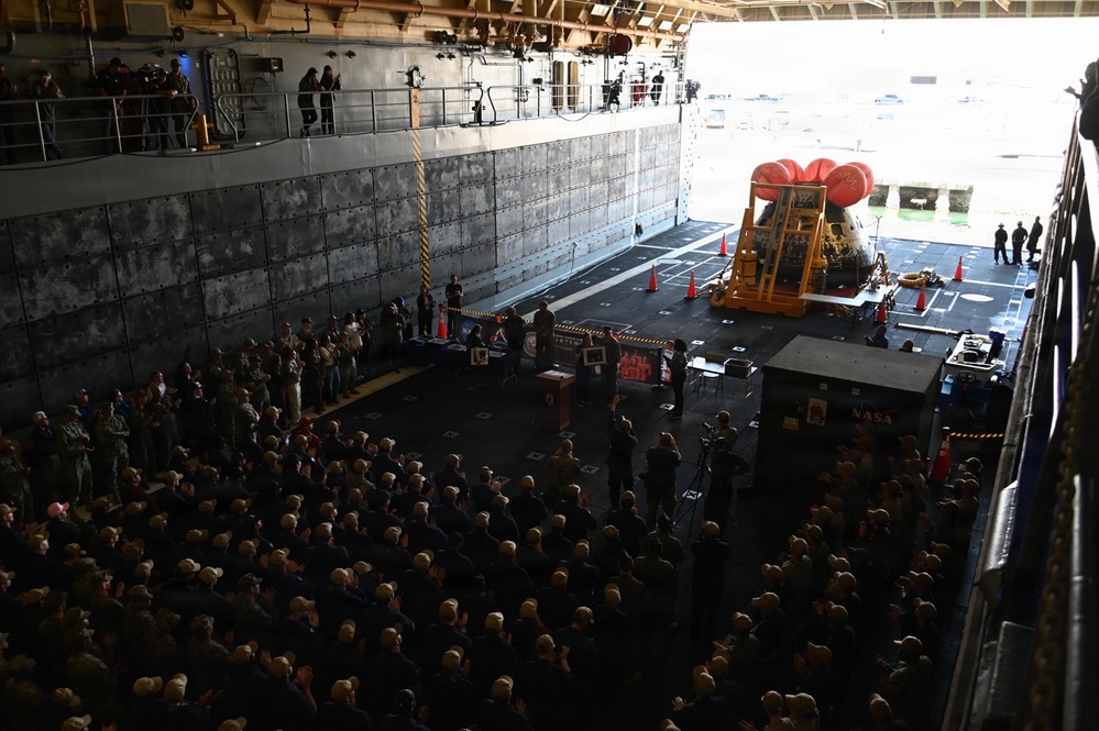 USS John P. Murtha Returns to San Diego following Recovery of NASA’s Artemis II  Crew and Space Capsule