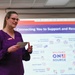 Military One Source Field Consultant Briefs Spouses of Deployed Troops