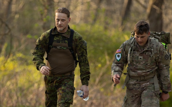 2026 Maryland State Best Warrior Competition Norwegian Foot March