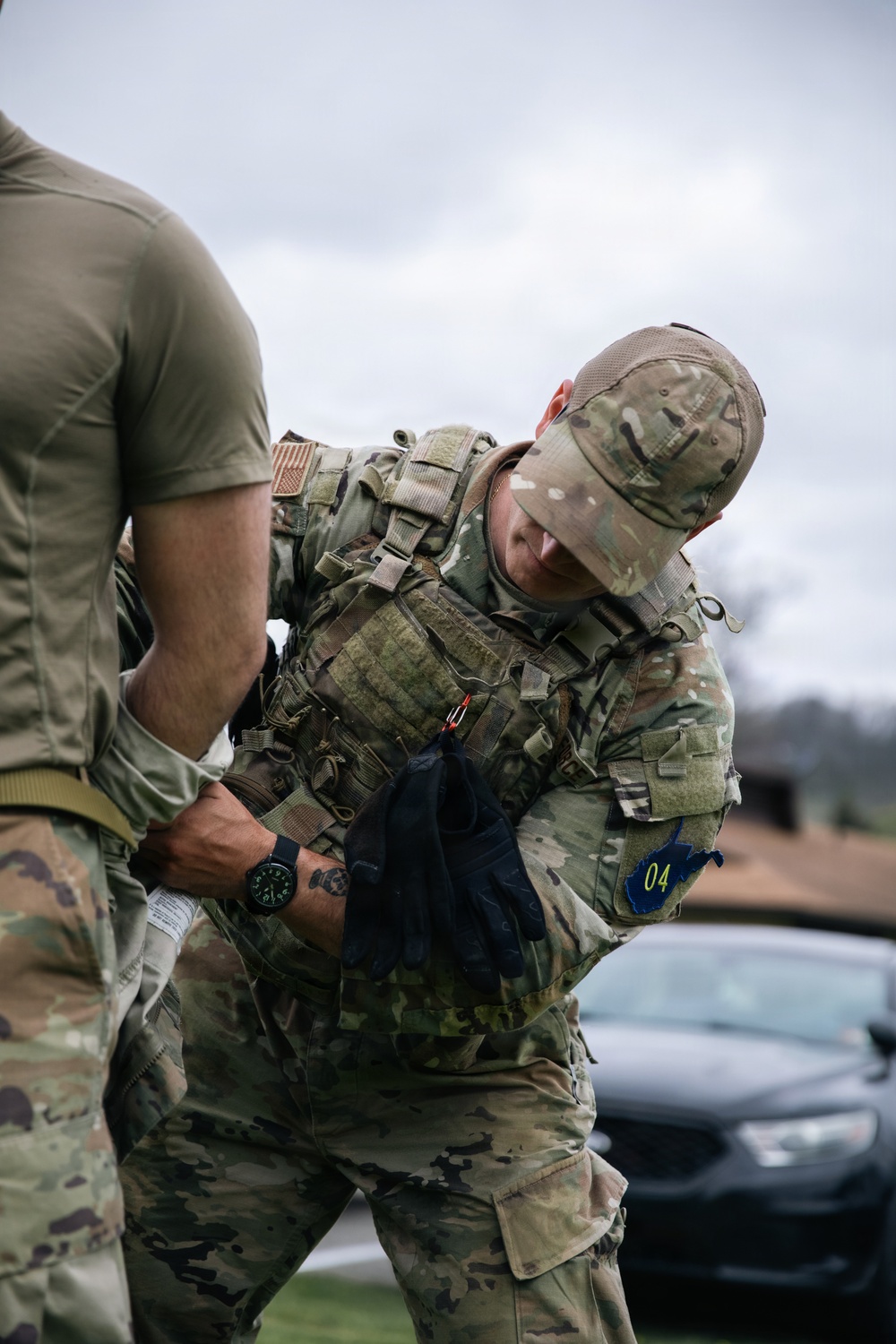 WVNG, DCNG Soldiers Compete in Best Warrior Competition at Camp Dawson, WV.