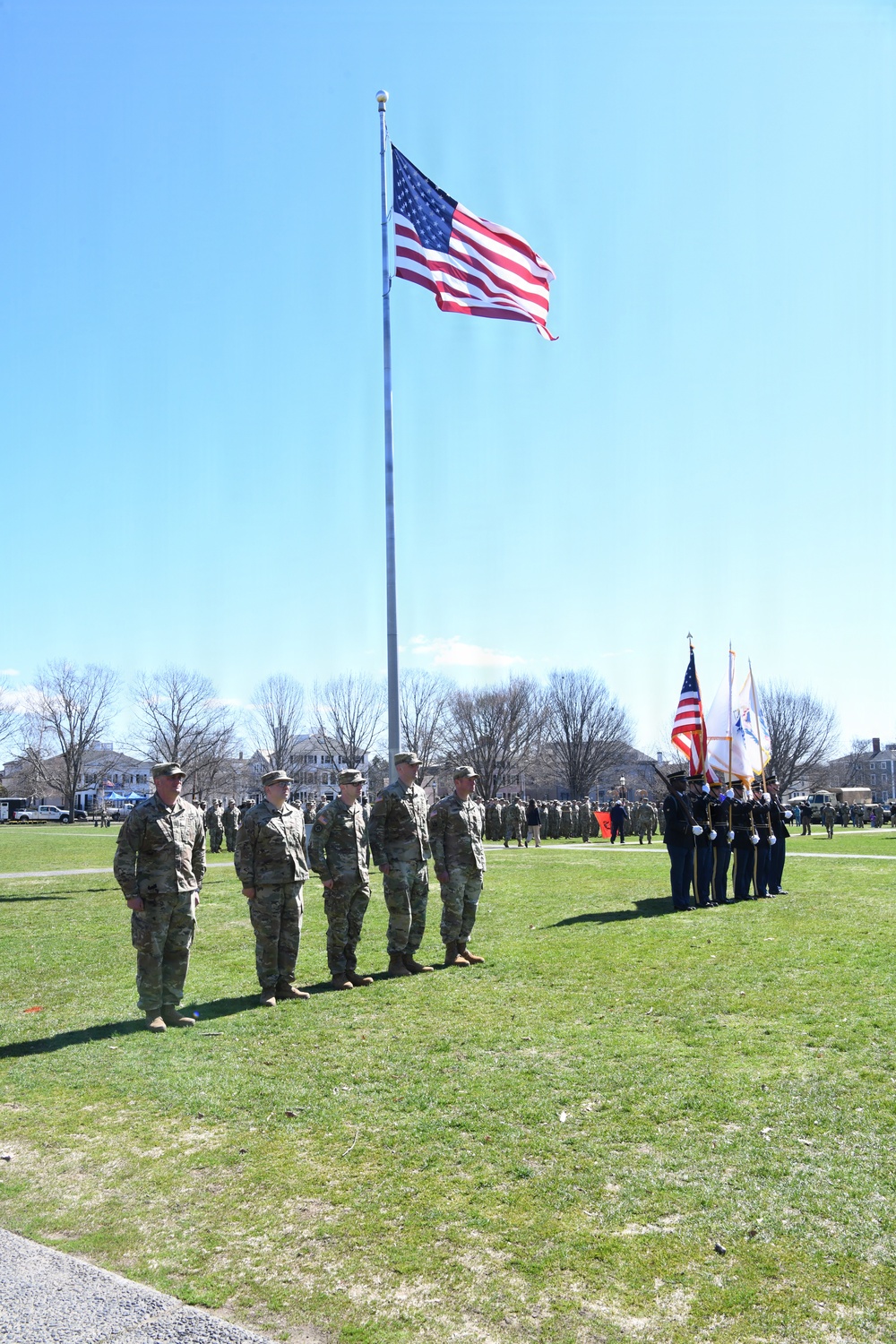 Massachusetts National Guard Commemorate the 389th Anniversary of the Salem First Muster