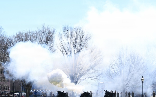 Massachusetts National Guard Commemorate the 389th Anniversary of the Salem First Muster