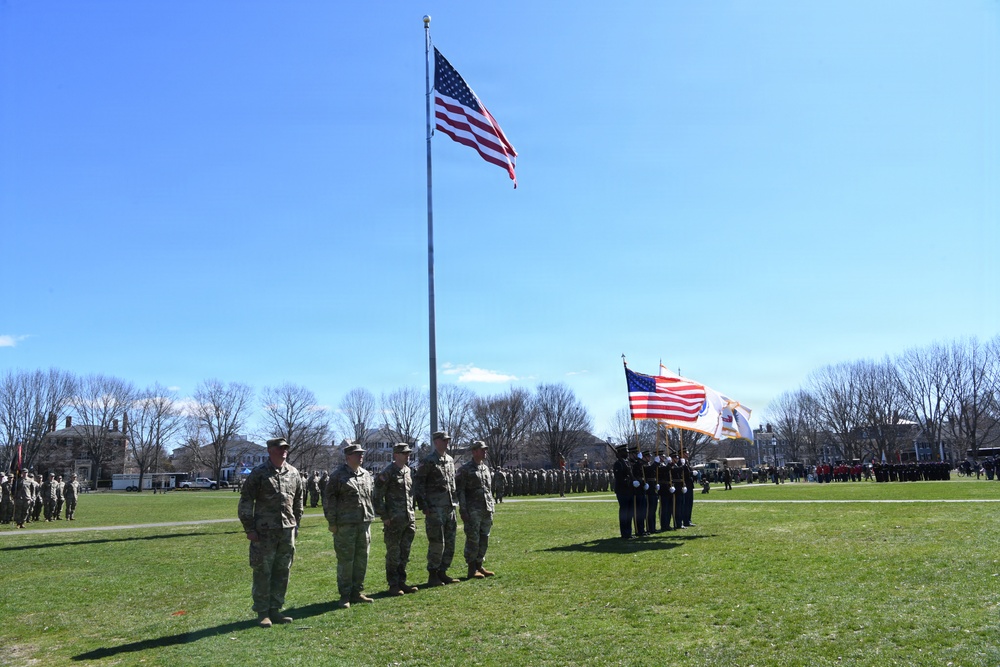 Massachusetts National Guard Commemorate the 389th Anniversary of the Salem First Muster