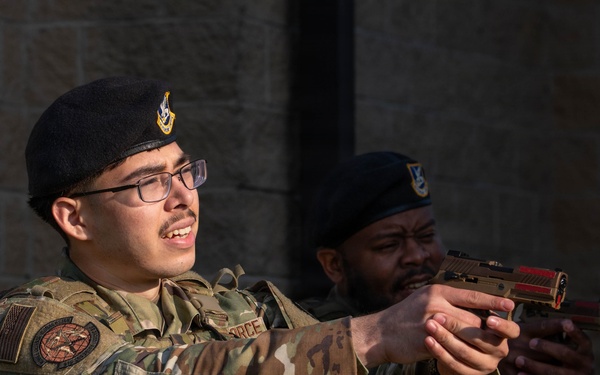 Stress test: 916th Security Forces Squadron conducts stress inoculation training