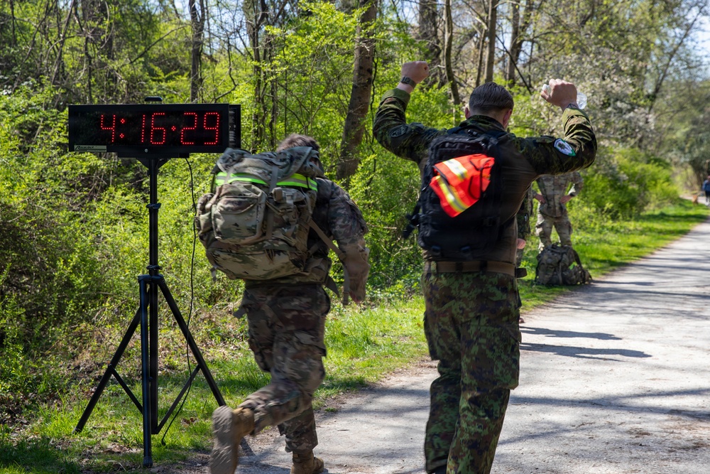 2026 Maryland State Best Warrior Competition Norwegian Foot March