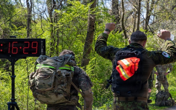 2026 Maryland State Best Warrior Competition Norwegian Foot March