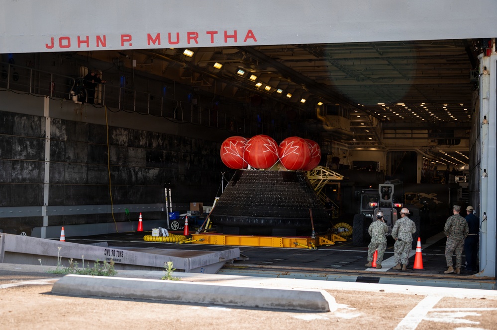 USS John P. Murtha Returns to San Diego following Recovery of NASA’s Artemis II  Crew and Space Capsule
