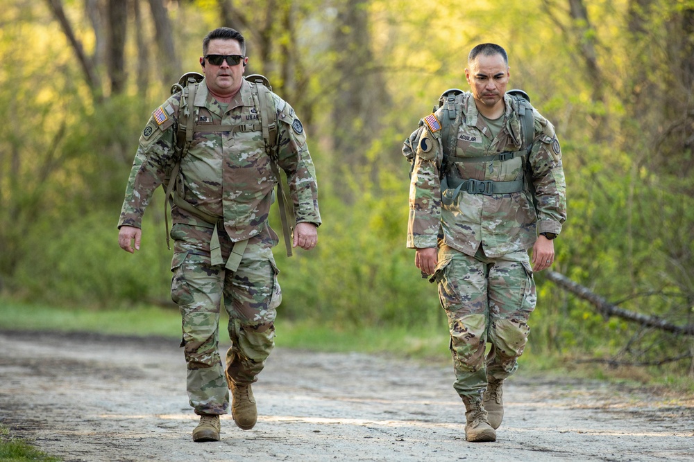 2026 Maryland State Best Warrior Competition Norwegian Foot March