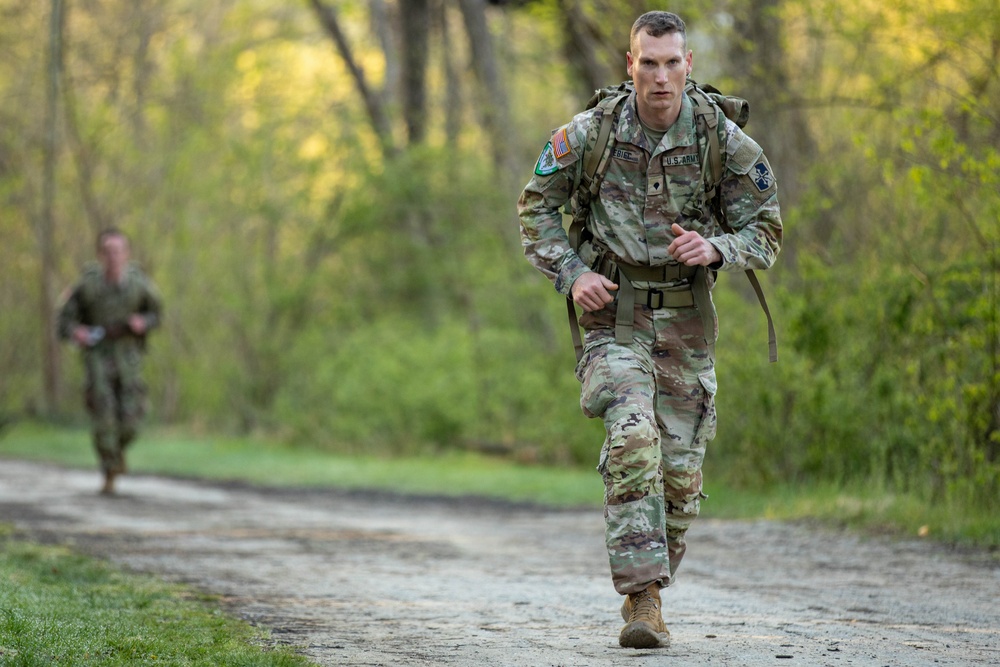 2026 Maryland State Best Warrior Competition Norwegian Foot March