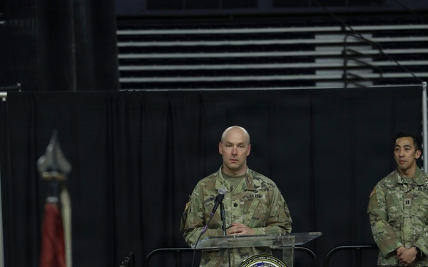 Activation of the 74th Troop Command Battalion