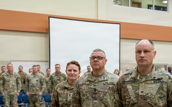 64th Troop Command welcomes new senior enlisted leader