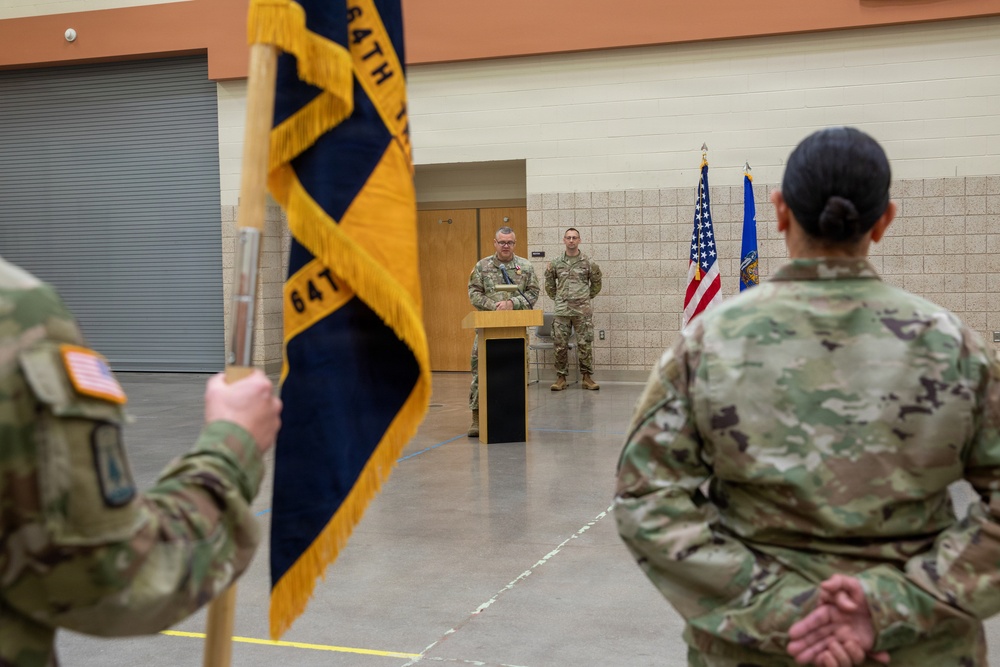 64th Troop Command welcomes new senior enlisted leader
