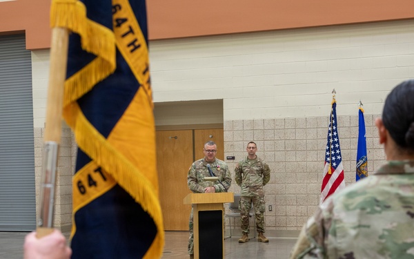 64th Troop Command welcomes new senior enlisted leader