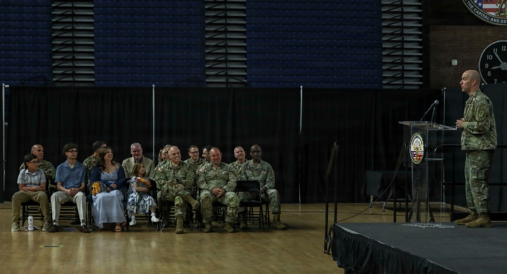 Activation of the 74th Troop Command Battalion