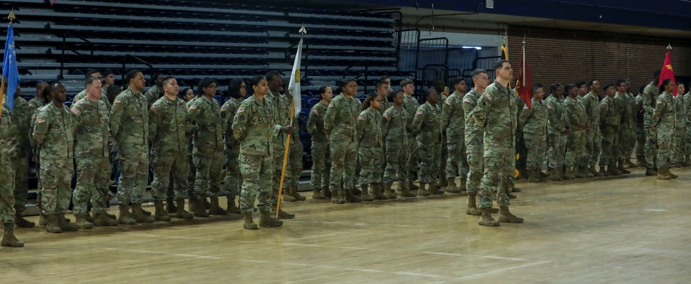 Activation of the 74th Troop Command Battalion