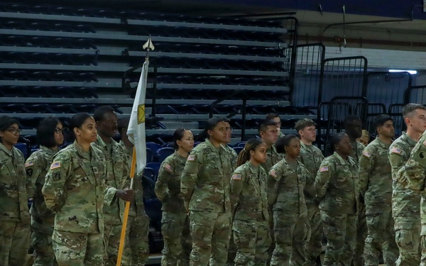 Activation of the 74th Troop Command Battalion