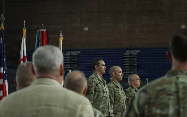 Activation of the 74th Troop Command Battalion