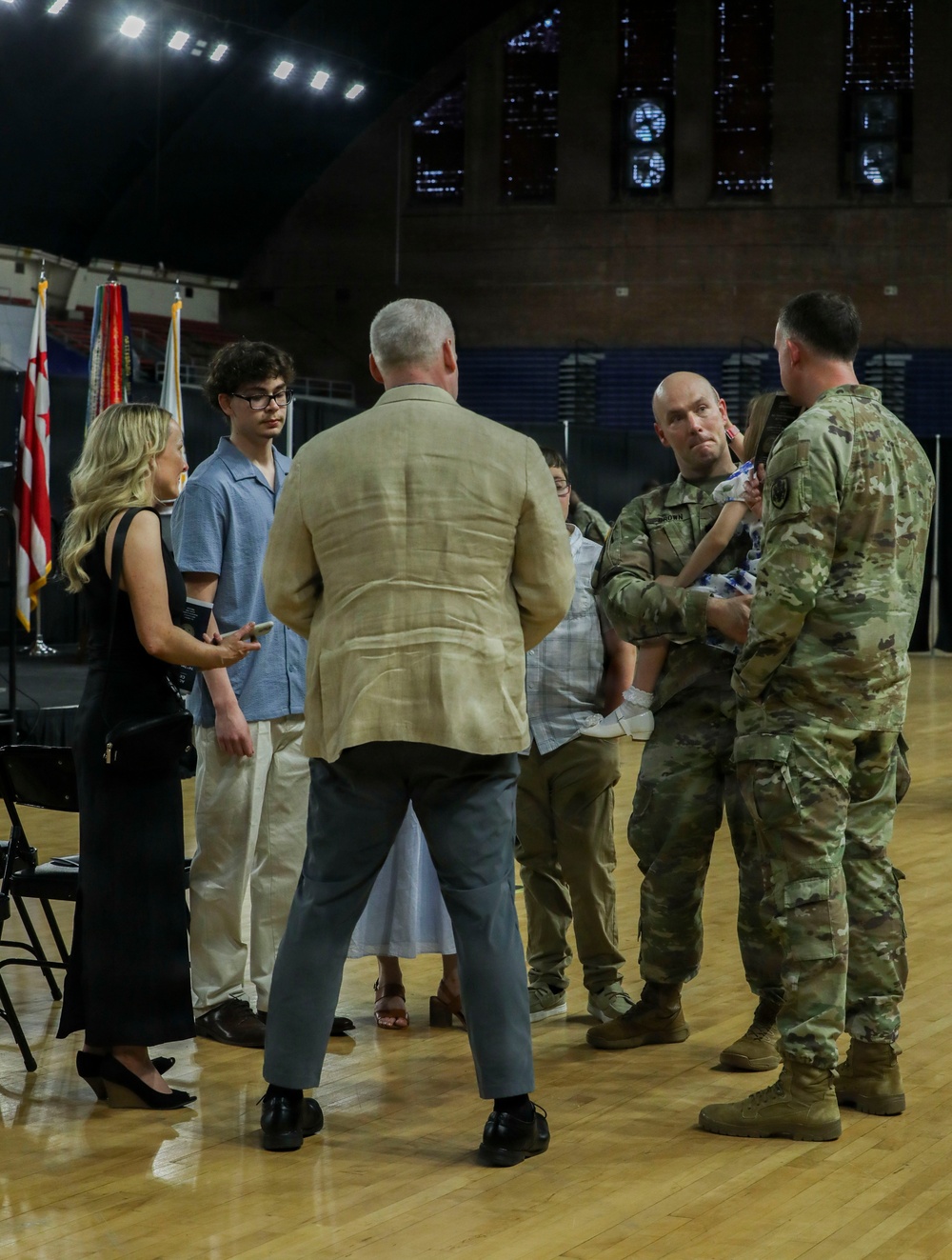 Activation of the 74th Troop Command Battalion