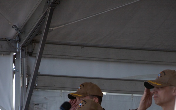 USS Harvey C. Barnum Jr. Commissioning (DDG 124) Rehearsal And Sponsor's Luncheon