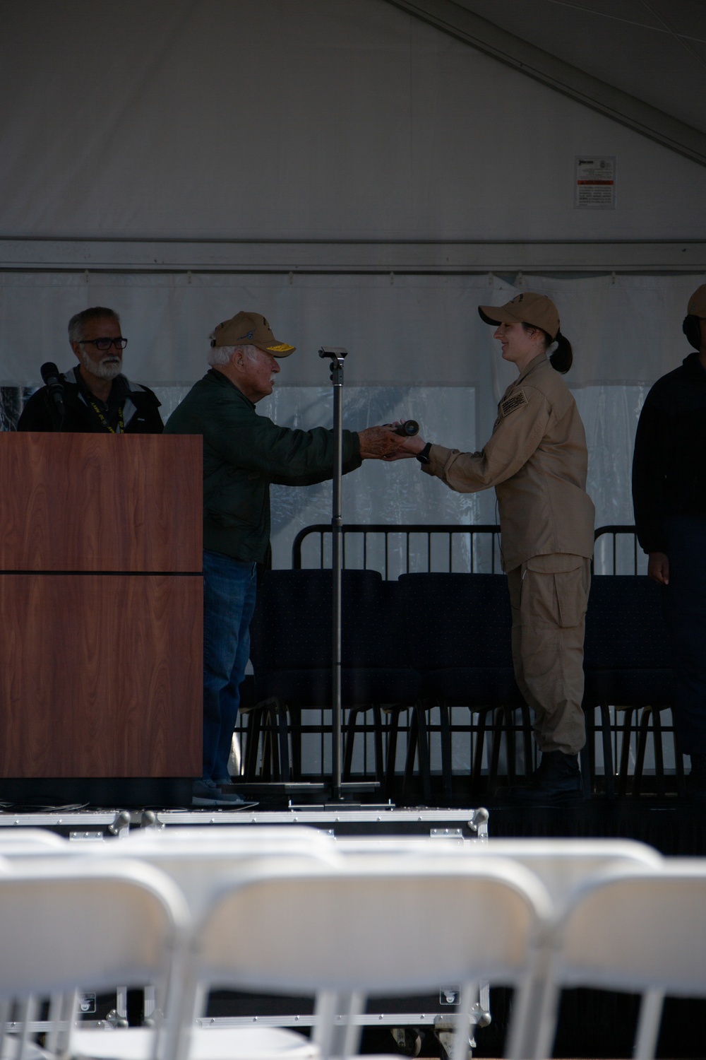 USS Harvey C. Barnum Jr. Commissioning (DDG 124) Rehearsal And Sponsor's Luncheon