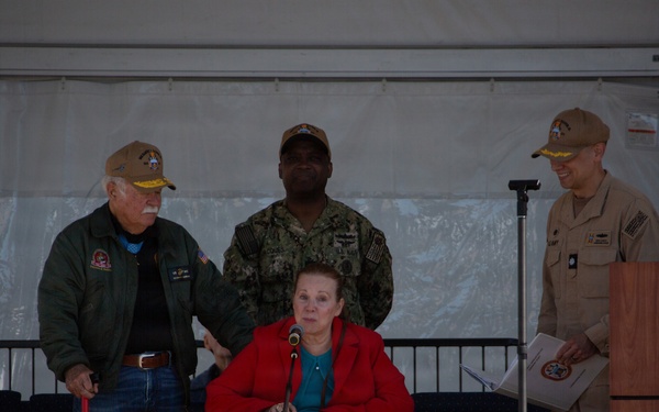USS Harvey C. Barnum Jr. Commissioning (DDG 124) Rehearsal And Sponsor's Luncheon