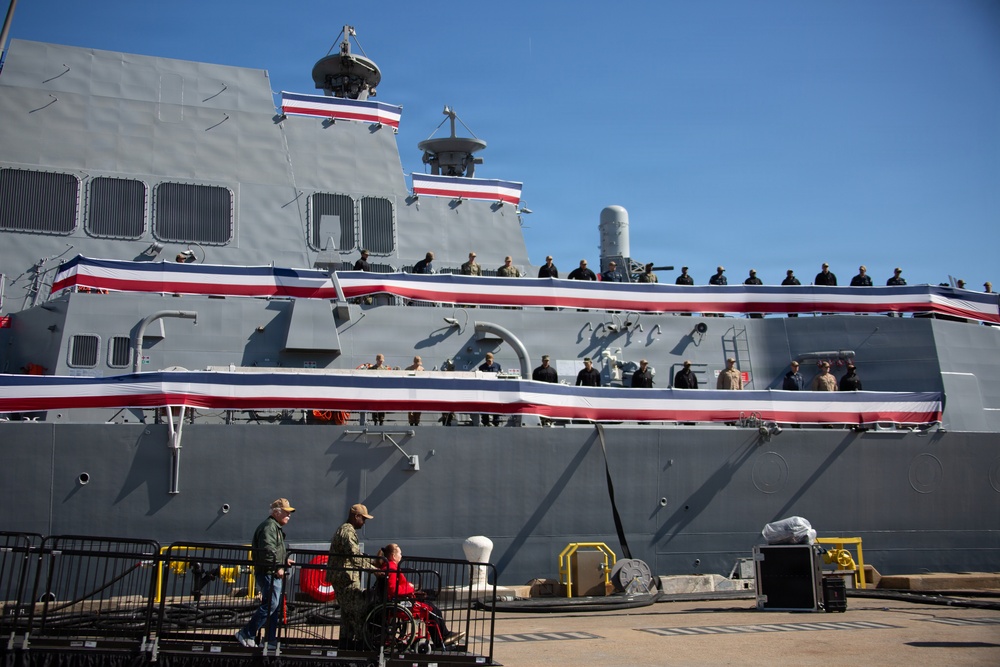 USS Harvey C. Barnum Jr. Commissioning (DDG 124) Rehearsal And Sponsor's Luncheon