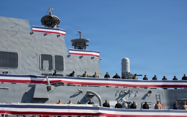 USS Harvey C. Barnum Jr. Commissioning (DDG 124) Rehearsal And Sponsor's Luncheon