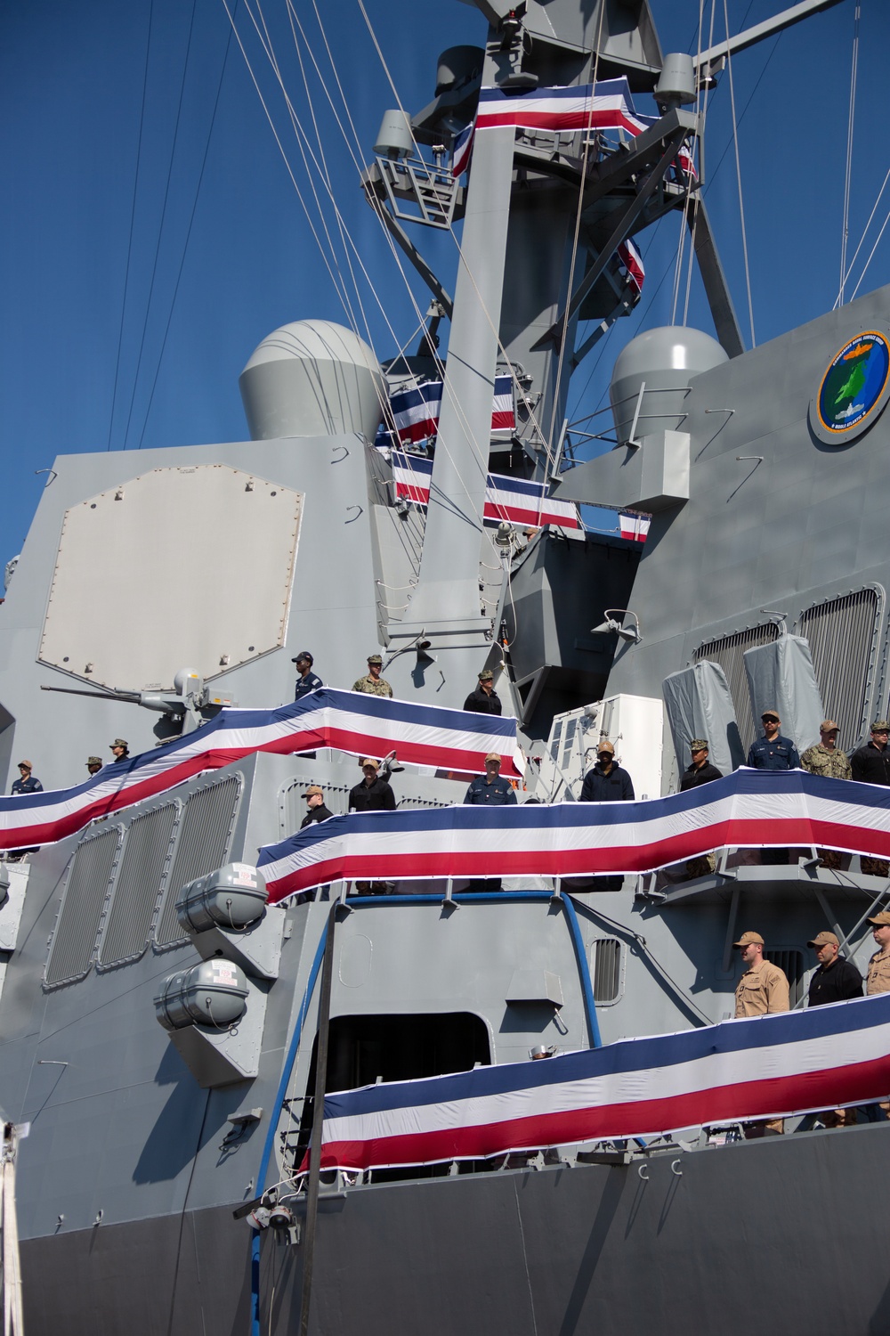 USS Harvey C. Barnum Jr. Commissioning (DDG 124) Rehearsal And Sponsor's Luncheon