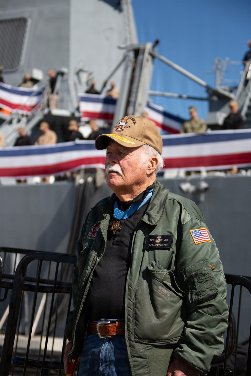 USS Harvey C. Barnum Jr. Commissioning (DDG 124) Rehearsal And Sponsor's Luncheon