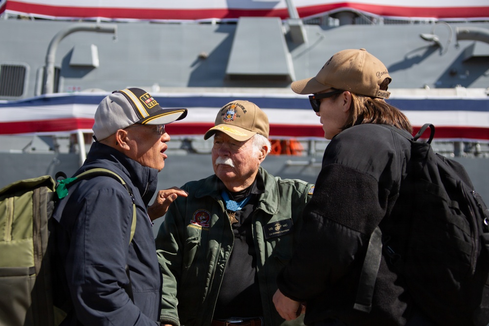 USS Harvey C. Barnum Jr. Commissioning (DDG 124) Rehearsal And Sponsor's Luncheon